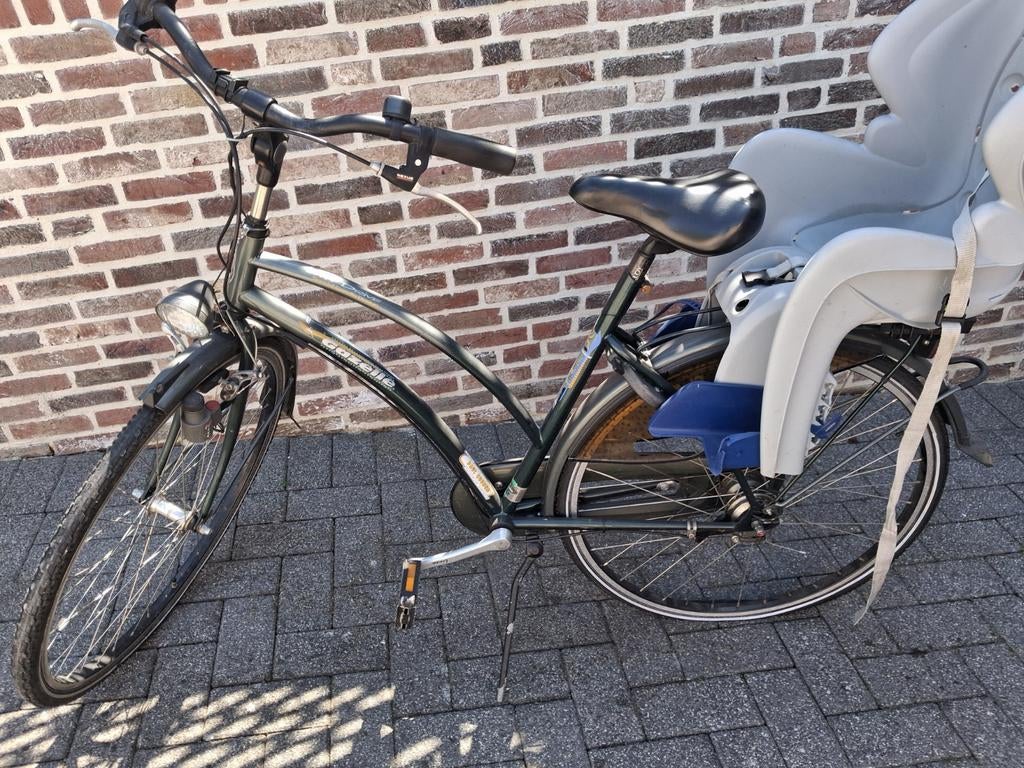 Dames fiets, Ophalen, Dames