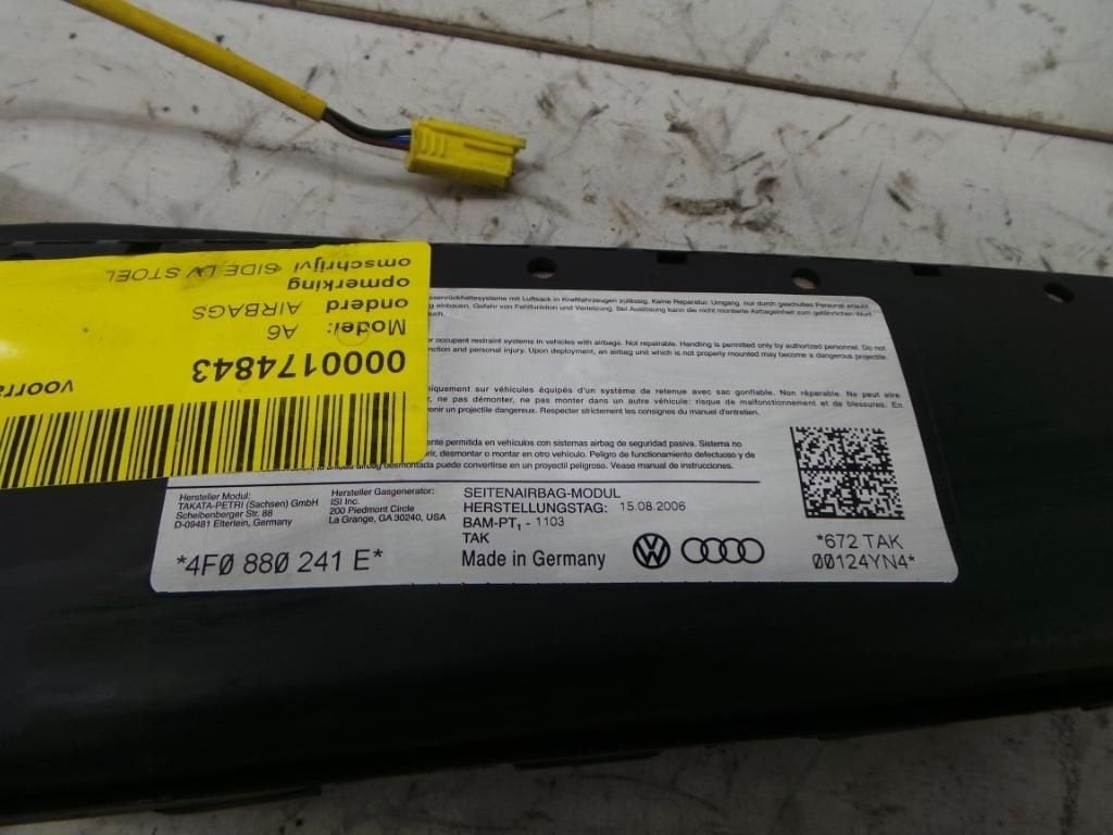 AUDI A6 ALLROAD QUATTRO AIRBAG LINKS 2007, Enlèvement ou Envoi, Utilisé, ARN reconnu