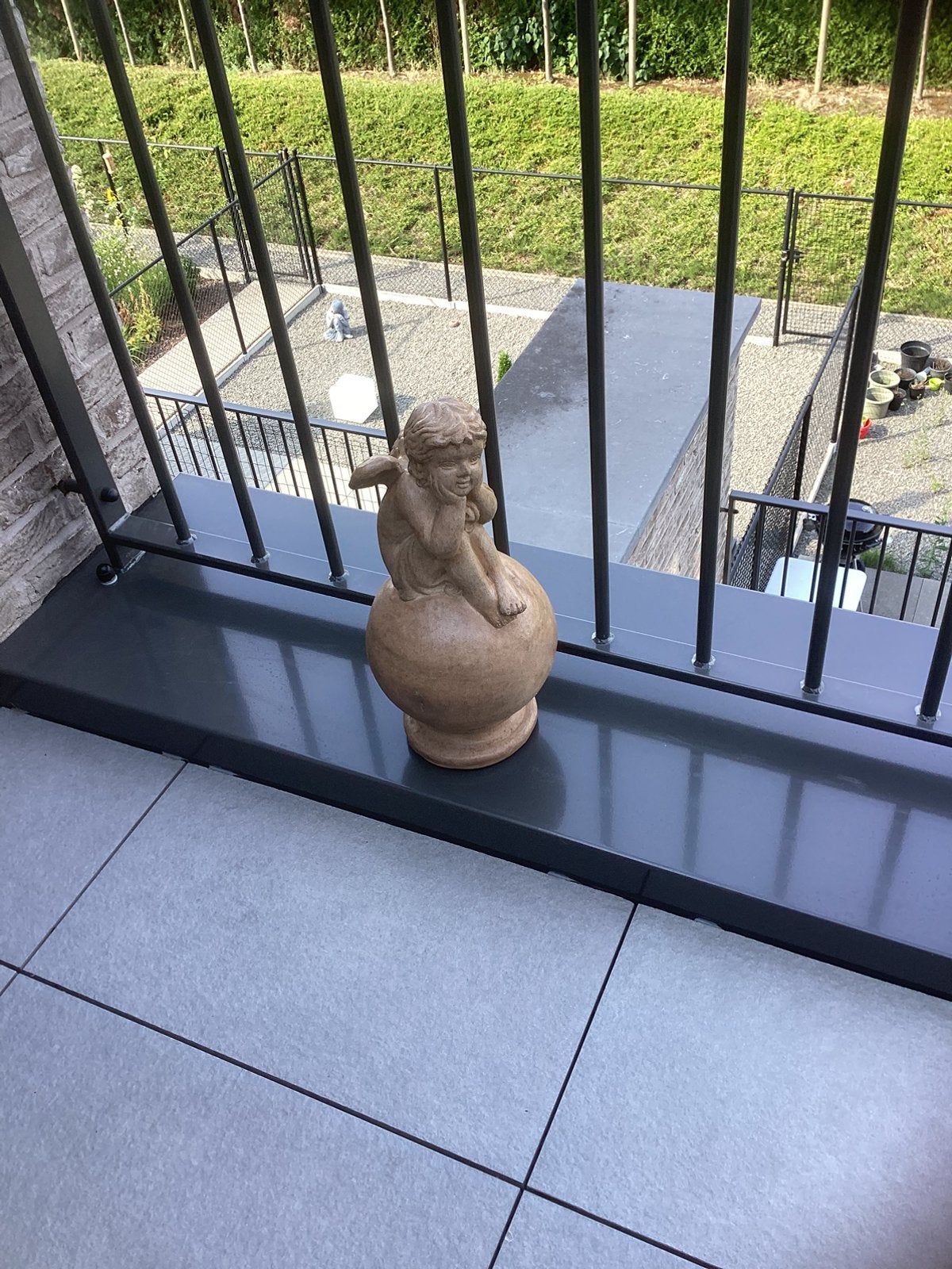 Antieke terracotta engel, Antiek en Kunst, Ophalen