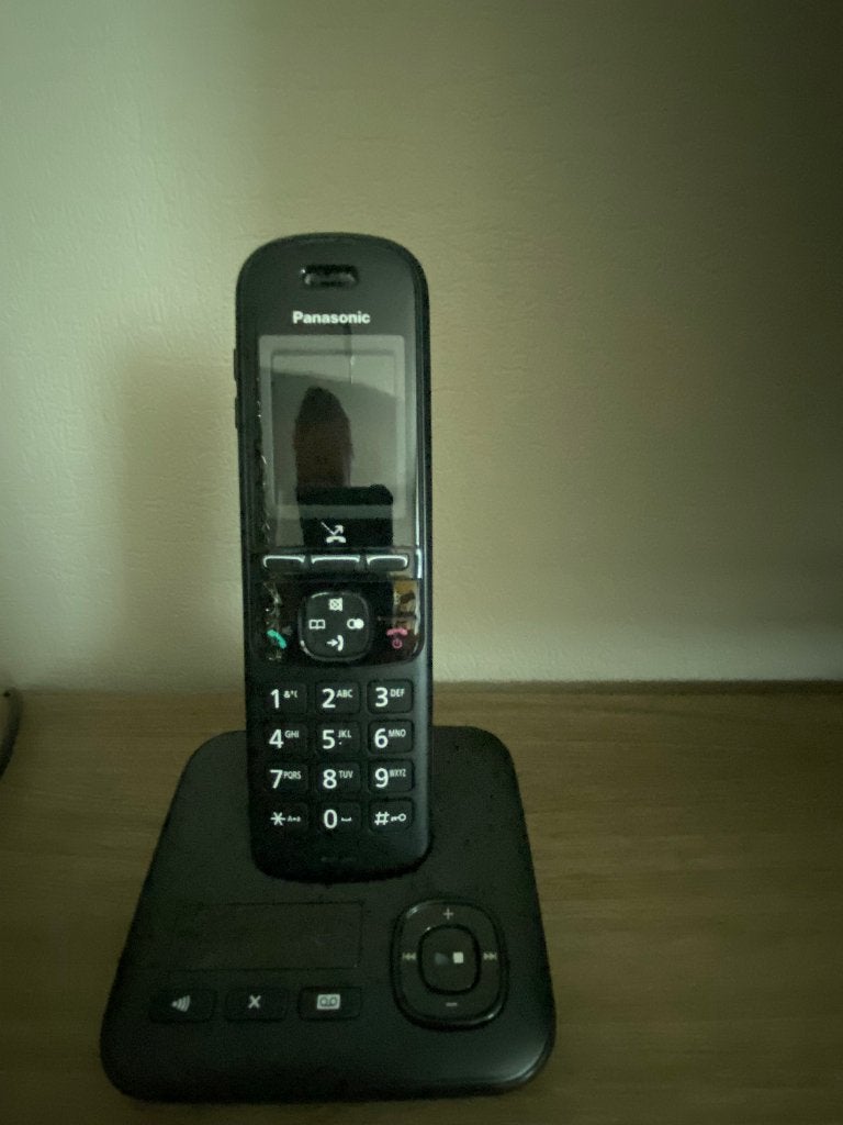 Telefoontoestel Panasonic, Telecommunicatie, Vaste telefoons | Niet Draadloos, Ophalen, Gebruikt