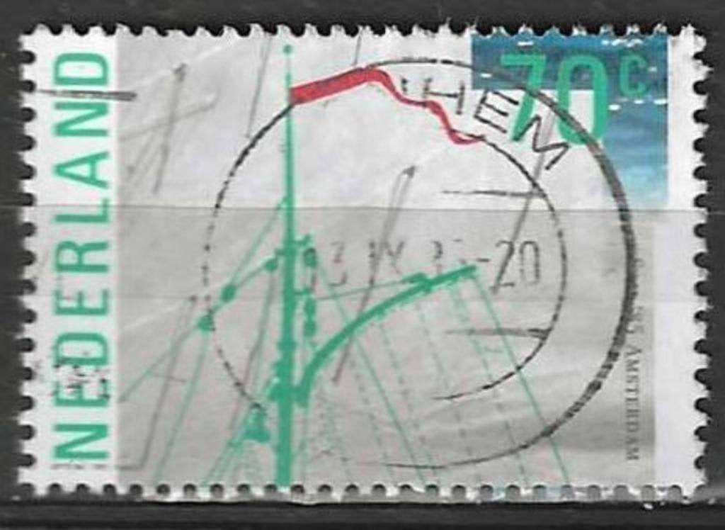Pays-Bas 1985 - Yvert 1248 - Fêtes à Amsterdam (ST), Envoi, Affranchi