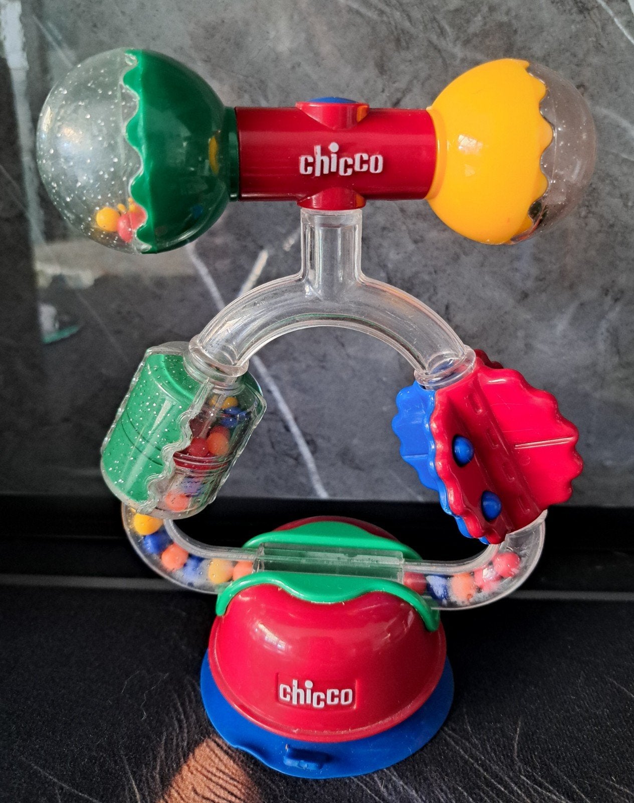 Hochet de table avec ventouse,  CHICCO, Enfants & Bébés, Enlèvement, Hochet