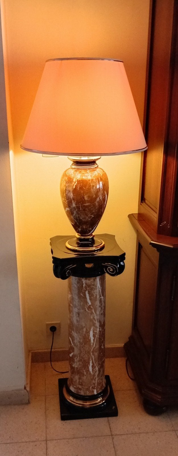 lamp met zuil, Huis en Inrichting, Ophalen
