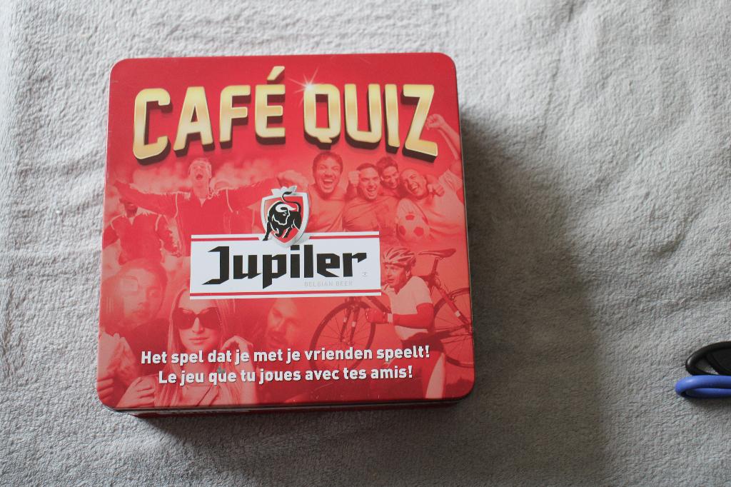 JUPILER : CAFÉ QUIZ, Verzamelen, Ophalen of Verzenden, Overige typen
