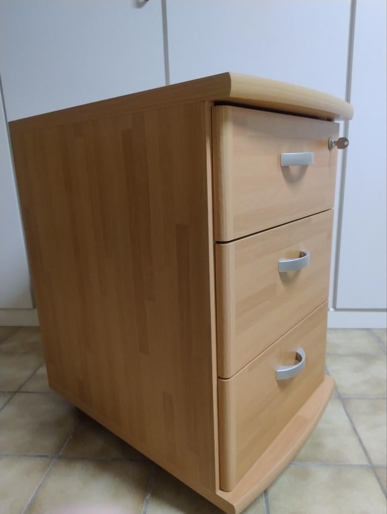 Bureau/table de chevet, Enlèvement, Comme neuf, Chêne