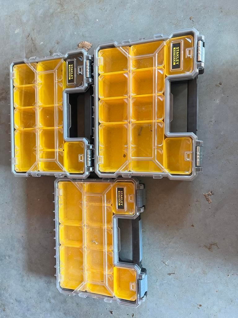 Stanley organisers, Ophalen, Zo goed als nieuw