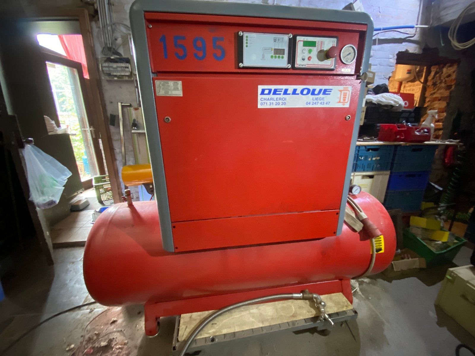 Compresseur 500l shamal, Bricolage & Construction, Enlèvement, Comme neuf