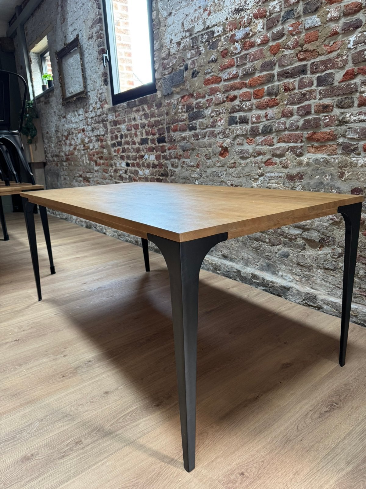 Eettafel(s) Maison du Monde nieuw, Ophalen, Nieuw, 50 tot 100 cm, Past in Industriële of modern
