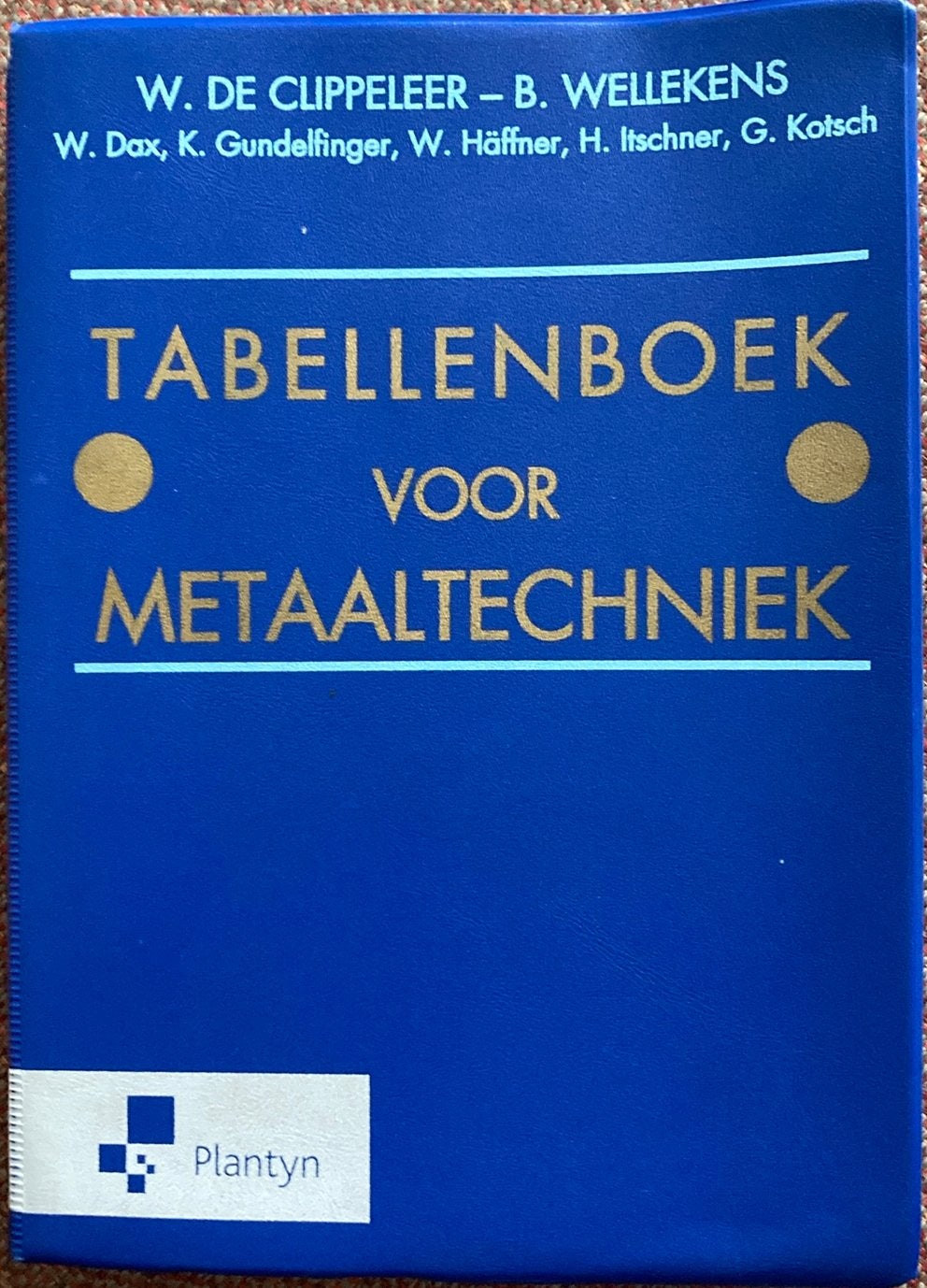 Tabellenboek voor metaaltechniek, Boeken, Ophalen of Verzenden, Nederlands