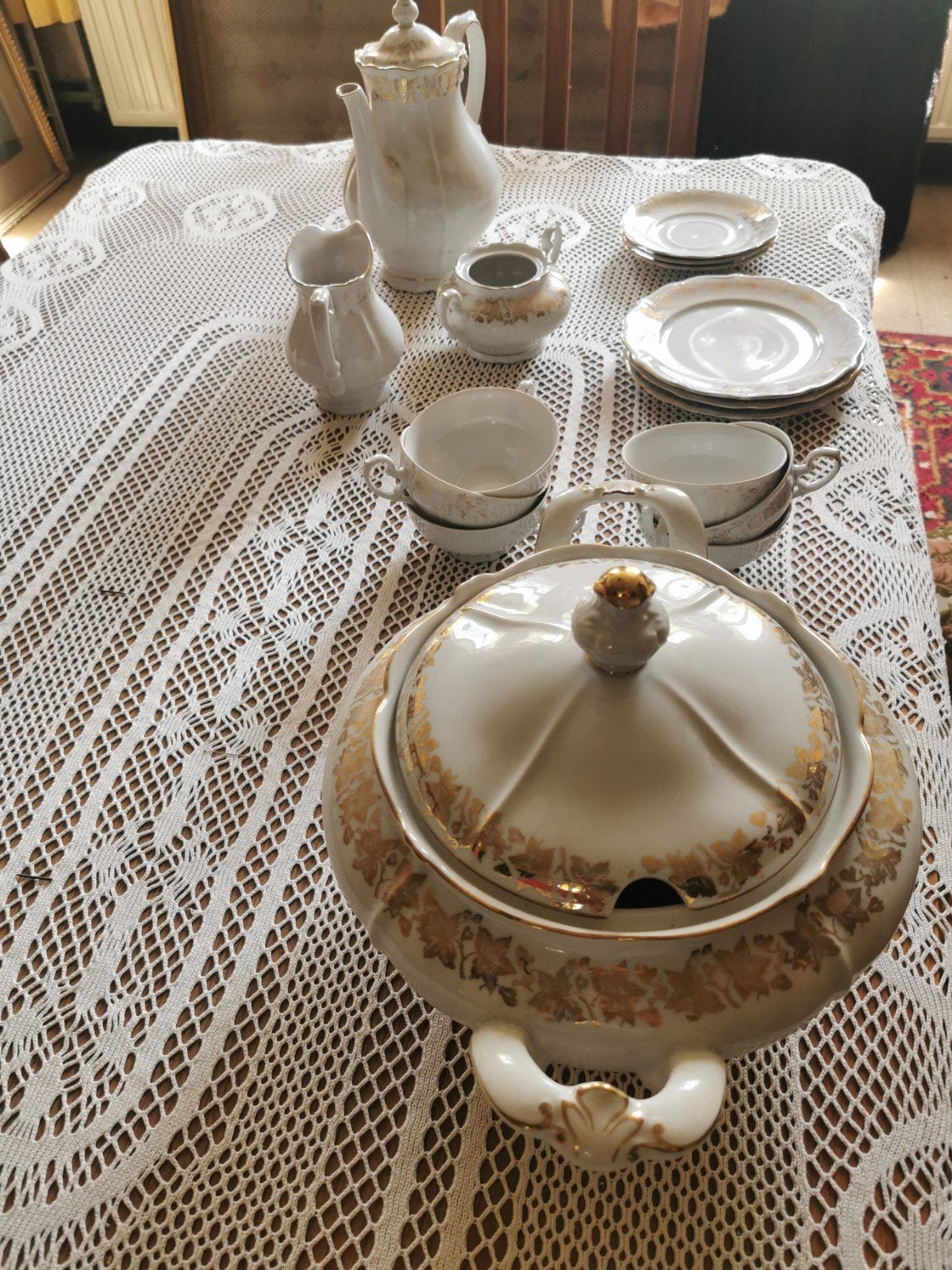 oude service, Ophalen