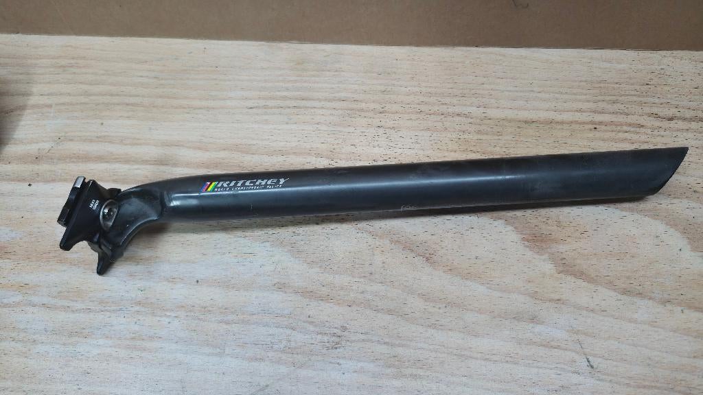 RITCHEY carbon zadelpen 31.6 x 400mm, Fietsen en Brommers, Fietsonderdelen, Gebruikt, Zadel, Carbon, Ophalen of Verzenden