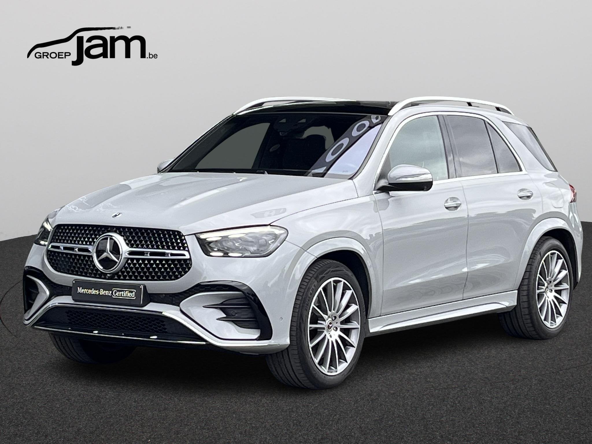 Mercedes-Benz GLE-klasse 400 e 4M Hybrid AMG Line, Auto's, Stof, Gebruikt, Zwart, 4 cilinders