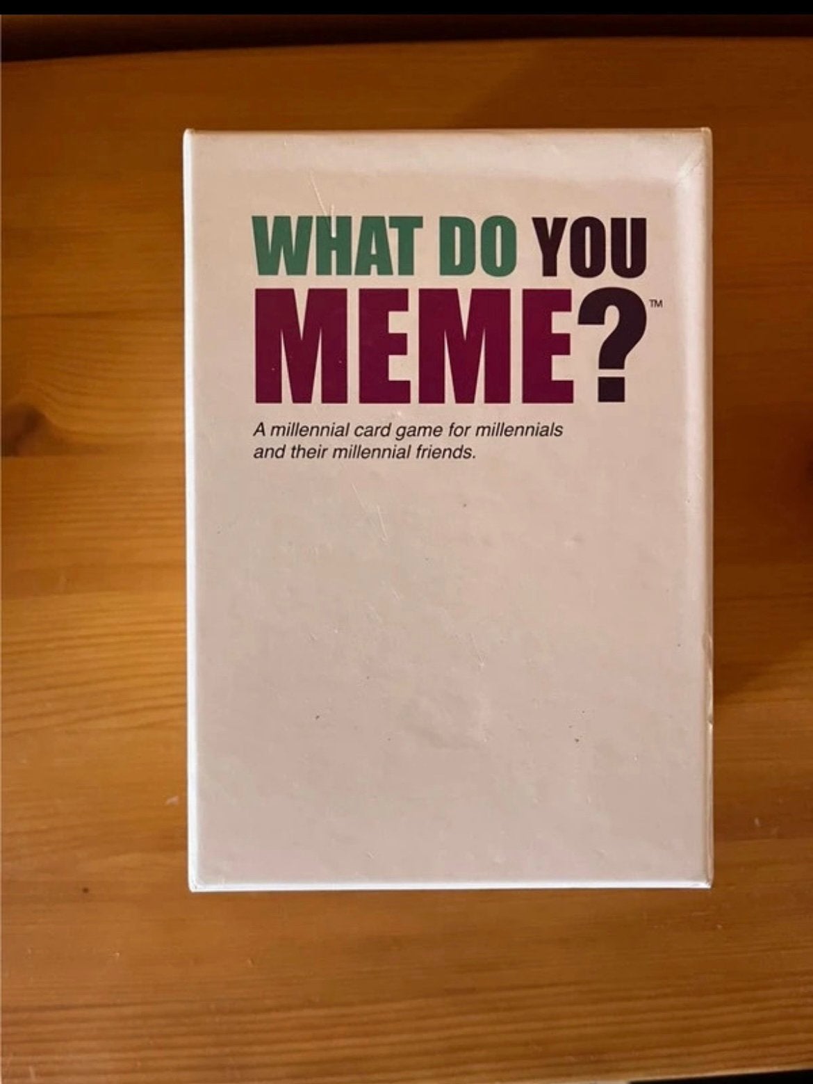 Card Game - What Do You Meme?, Trois ou quatre joueurs, Enlèvement ou Envoi, Comme neuf