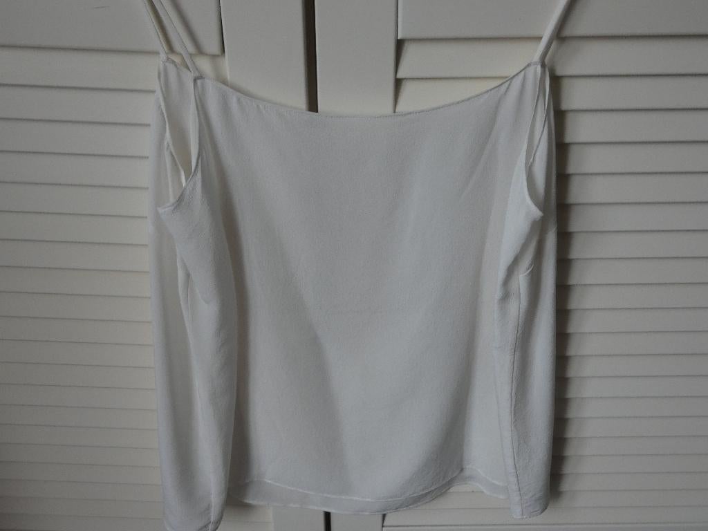 Top blanc Xandres, Enlèvement ou Envoi, Porté, Blanc, Xandres