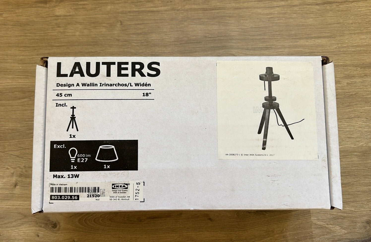 Lauters Ikea lampenkaphouder, Enlèvement ou Envoi, Neuf