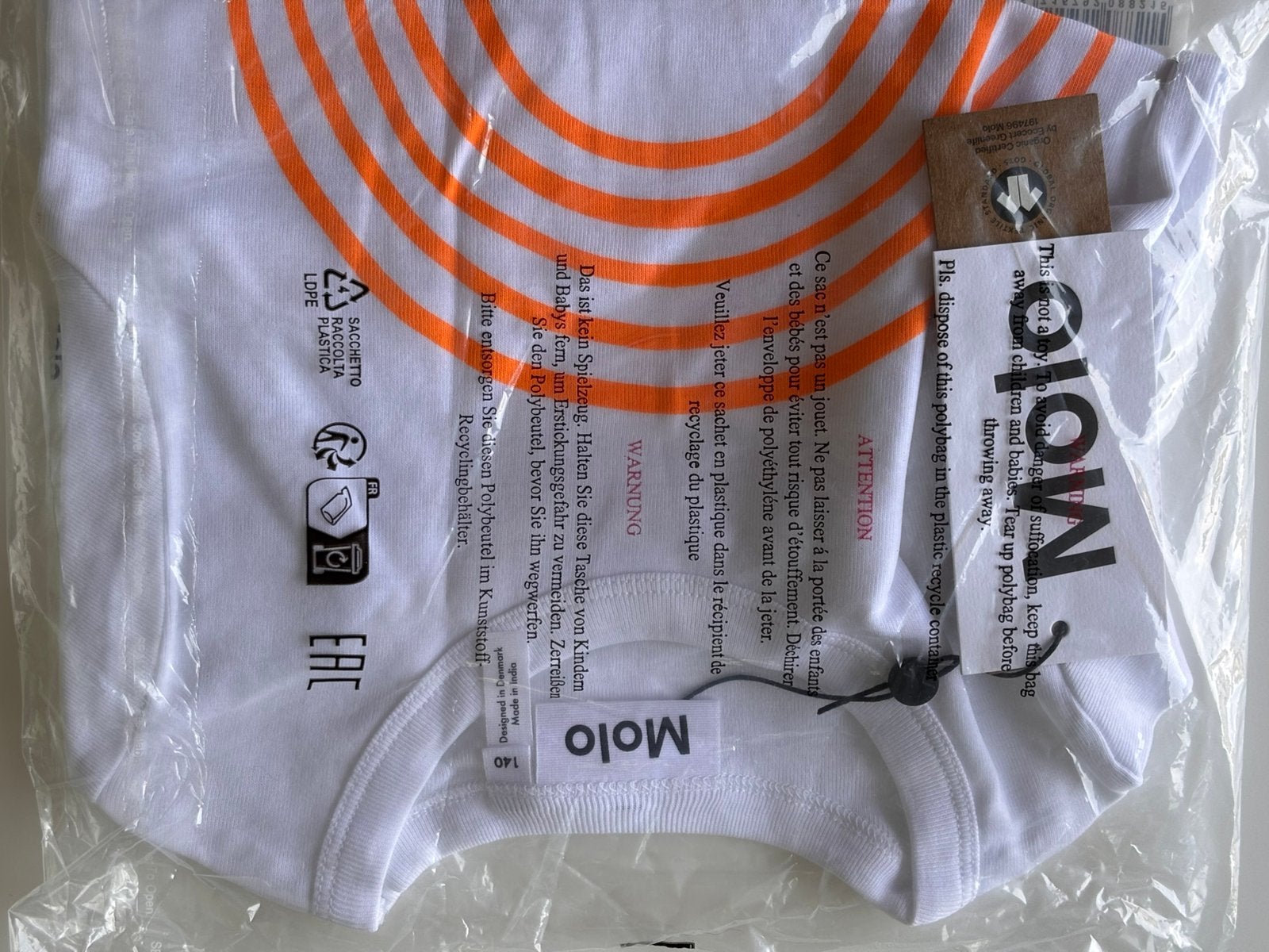 T-shirt molo - maat 140, Ophalen, Nieuw