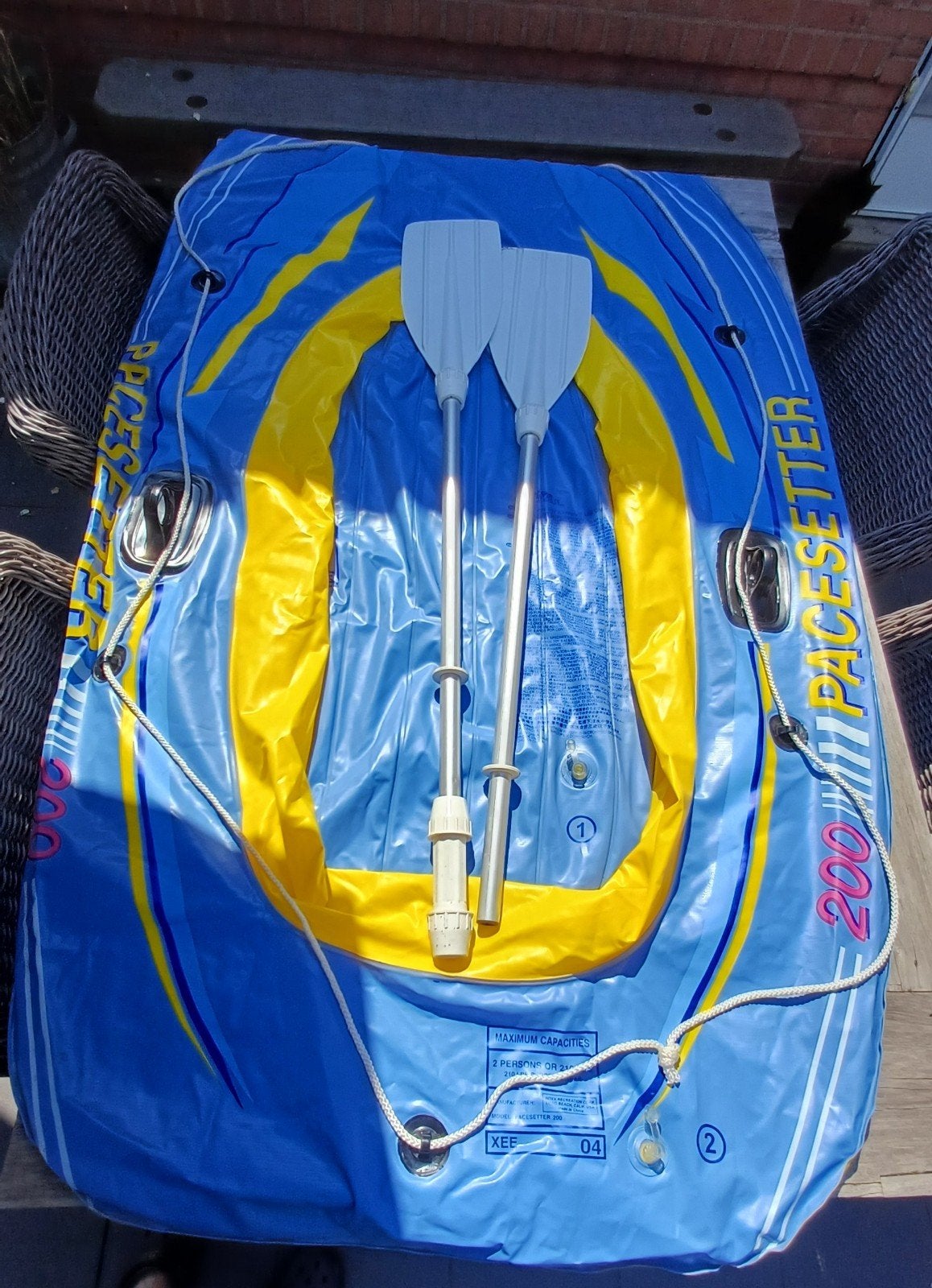 Opblaasbare boot, Ophalen