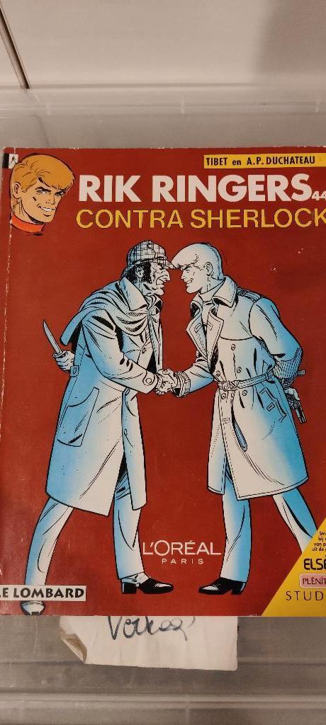 Rik Ringers contra Sherlock - 44, Boeken, Stripverhalen, Zo goed als nieuw, Eén stripboek, Ophalen