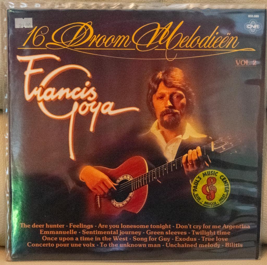 LP Francis Goya - 16 mélodies oniriques, CD & DVD, Vinyles | Pop, Comme neuf, 12 pouces, Enlèvement ou Envoi