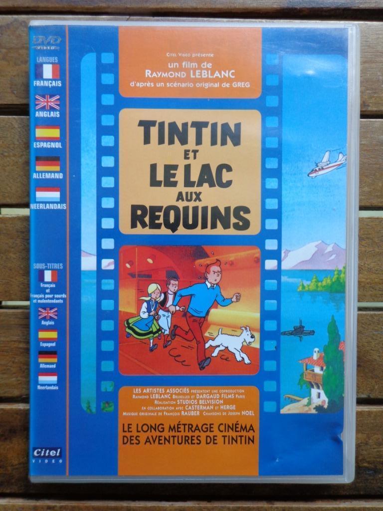 )))  Tintin et le Lac aux Requins  (((, Europees, Tekenfilm, Alle leeftijden, Ophalen of Verzenden