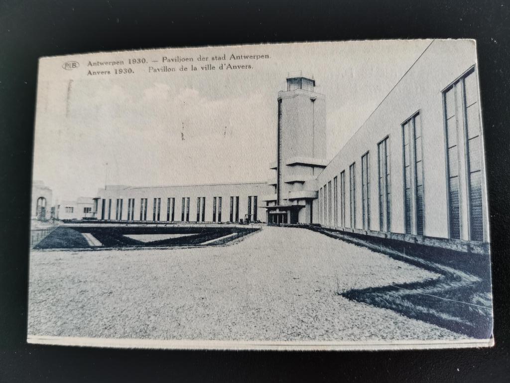 Wereldtentoonstelling Expo Antwerpen 1930 - Paviljoen, Verzamelen, Ophalen of Verzenden, 1920 tot 1940, Gelopen, Antwerpen
