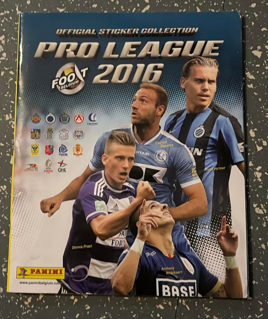Panini pro league 2016 album, Verzamelen, Verzenden, Gebruikt