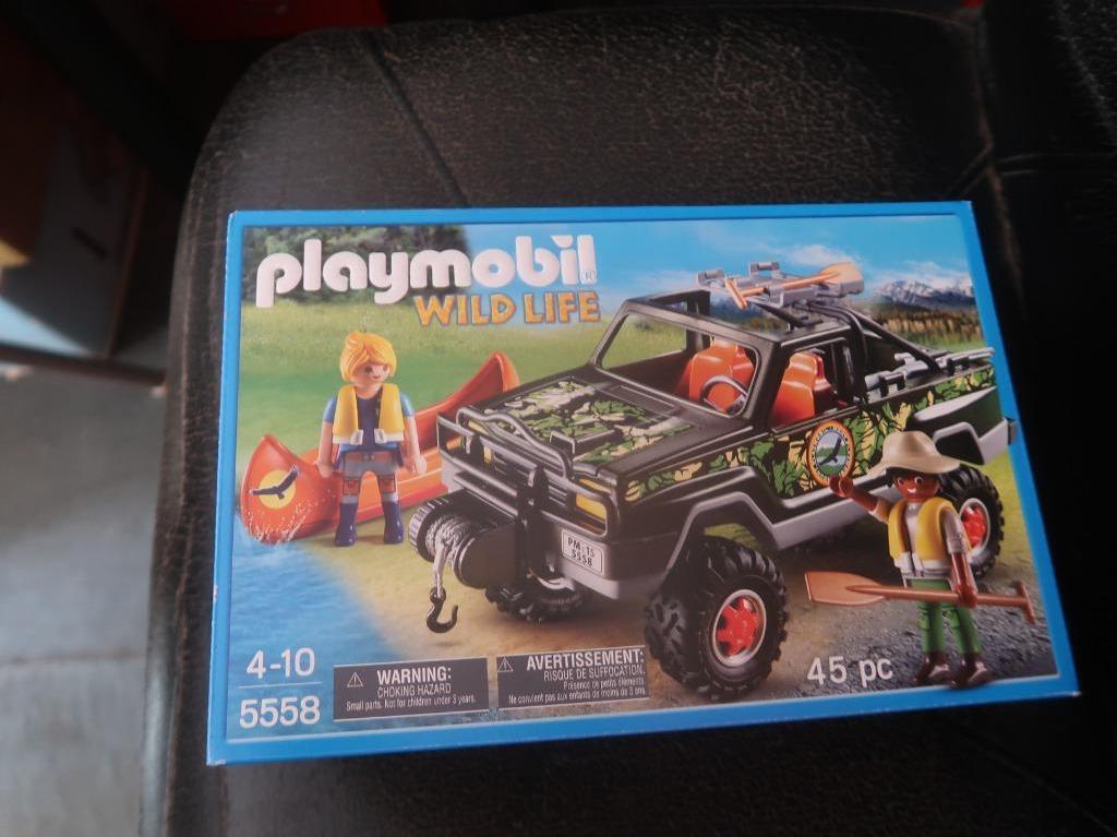 Playmobil 5558, nouveau pick-up Wild Life, Enlèvement ou Envoi, Neuf, Ensemble complet