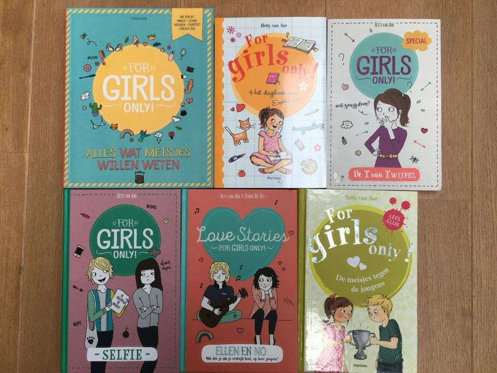For girls only (Hetty van Aar - Séverine Clochard), Boeken, Ophalen, Zo goed als nieuw, Fictie