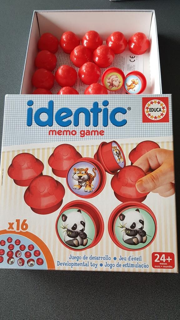 Identic memo game, Hobby en Vrije tijd, Ophalen, Zo goed als nieuw