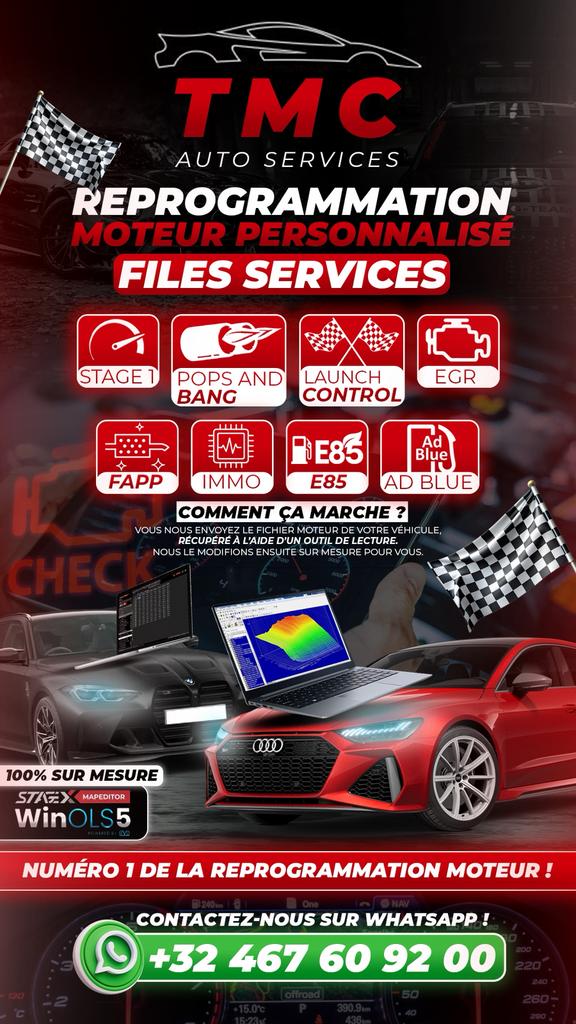 Reprogrammation Moteur, Autos : Divers, Tuning & Styling, Enlèvement