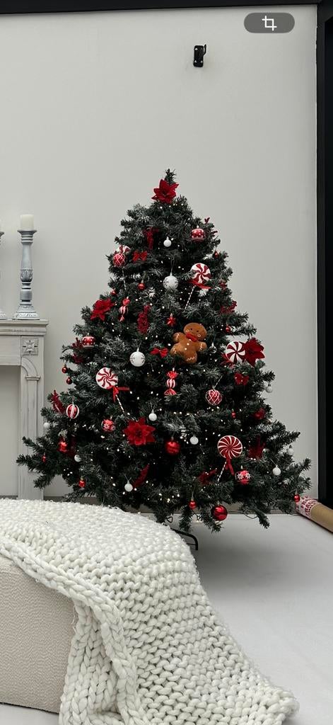 Kleine kunst kerstboom 150cm, Diversen, Kerst, Ophalen, Gebruikt