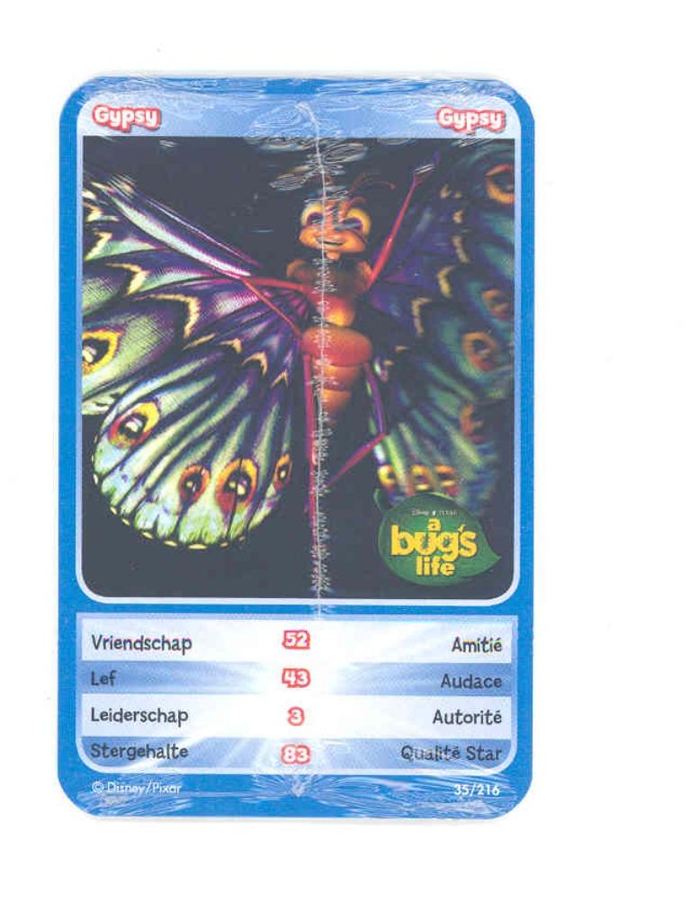 Lot de 5 cartes non ouvertes Disney A Bugs Life, Collections, Disney, Neuf, Image ou Affiche, Envoi
