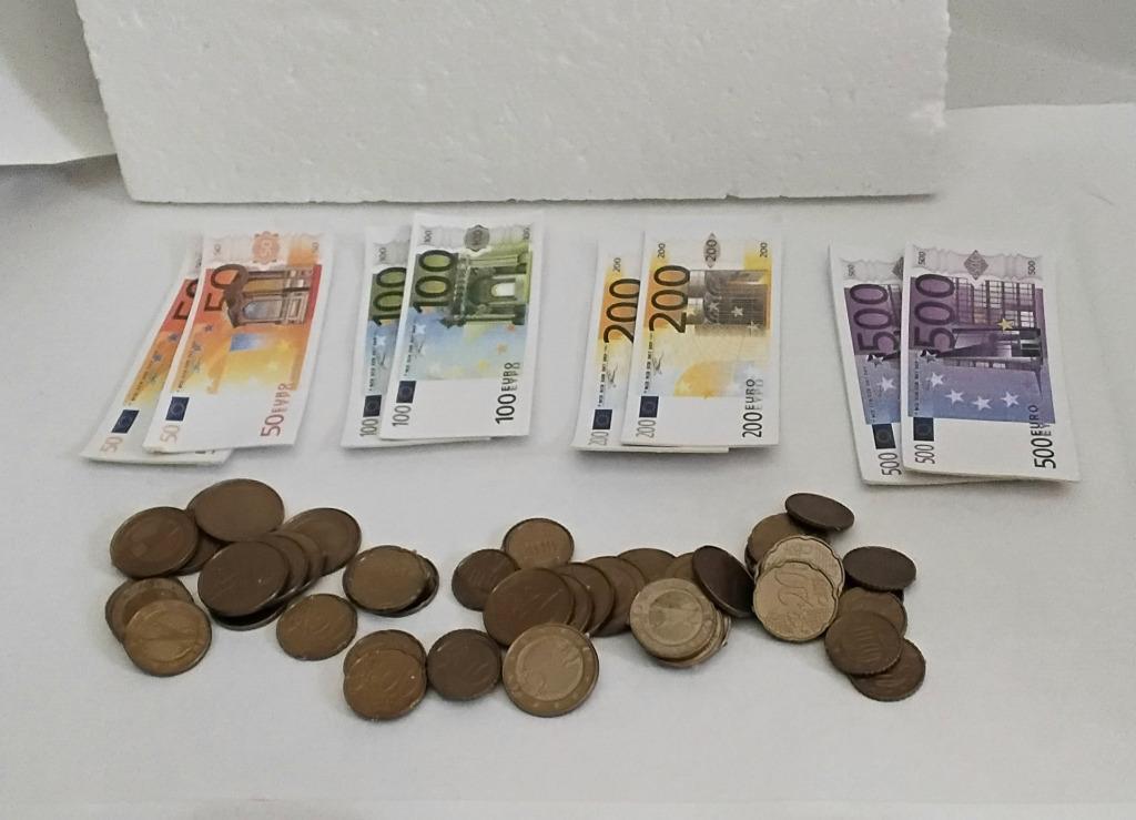 Argent jouet Euro Papier avec monnaie, Enlèvement ou Envoi, Comme neuf, Autre