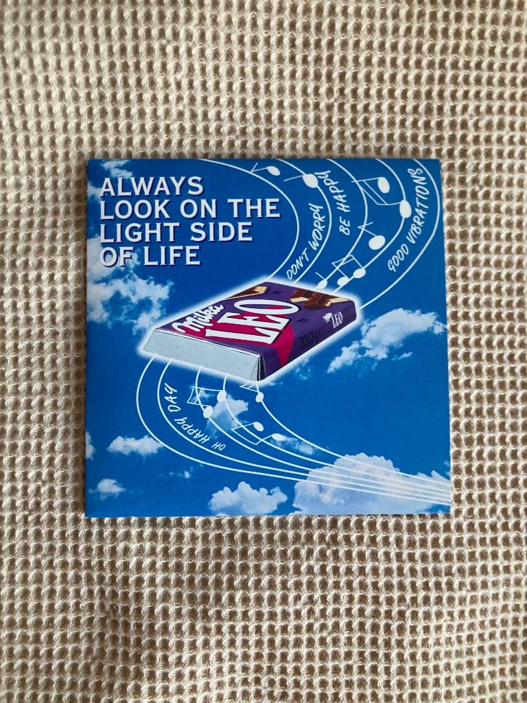 Always look on the light side of life Milka Leo CD, Ophalen of Verzenden, Zo goed als nieuw