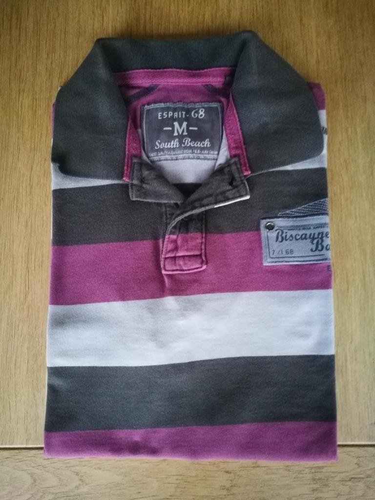 Polo shirt Esprit EDC, gestreept (Heren, maat M), Ophalen of Verzenden, Zo goed als nieuw, Maat 48/50 (M), EDC Esprit