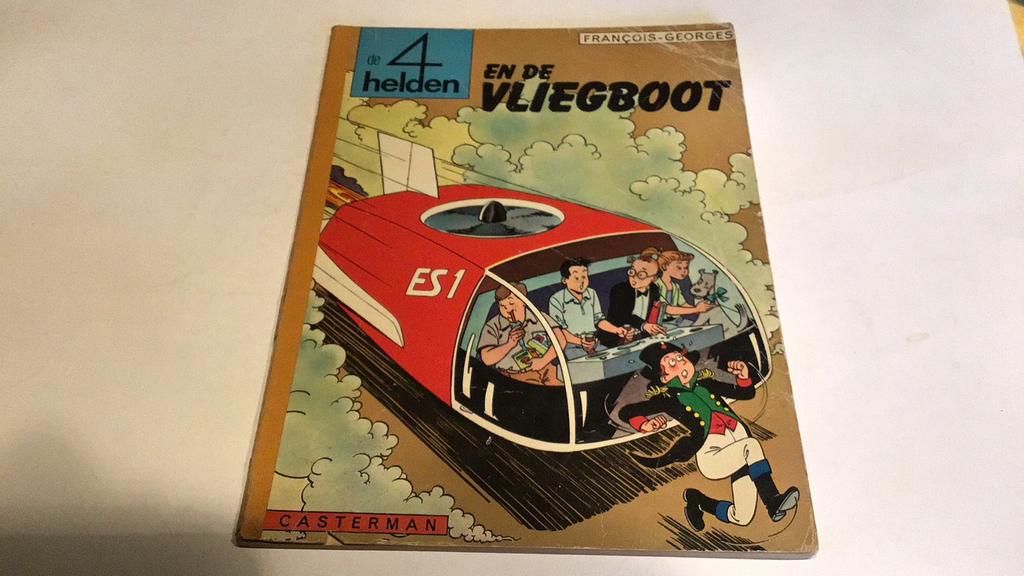 Les 4 héros (a), Une BD, Enlèvement ou Envoi, Utilisé