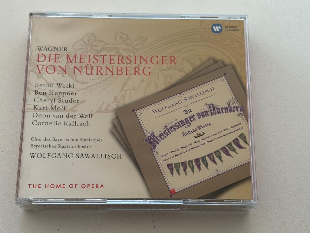 Wagner - Die Meistersinger Von Nürnberg (4-CD), CD & DVD, CD | Classique, Utilisé, Coffret, Enlèvement ou Envoi