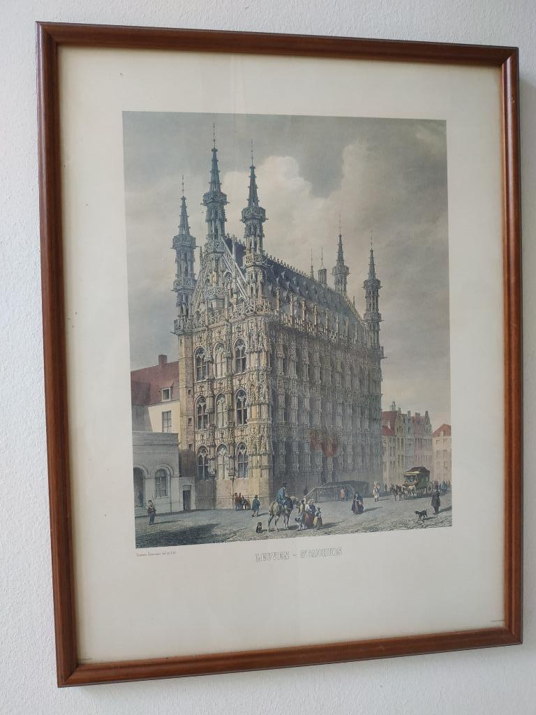 Stadhuis van Leuven - Stadhuis van Leuven, Ophalen