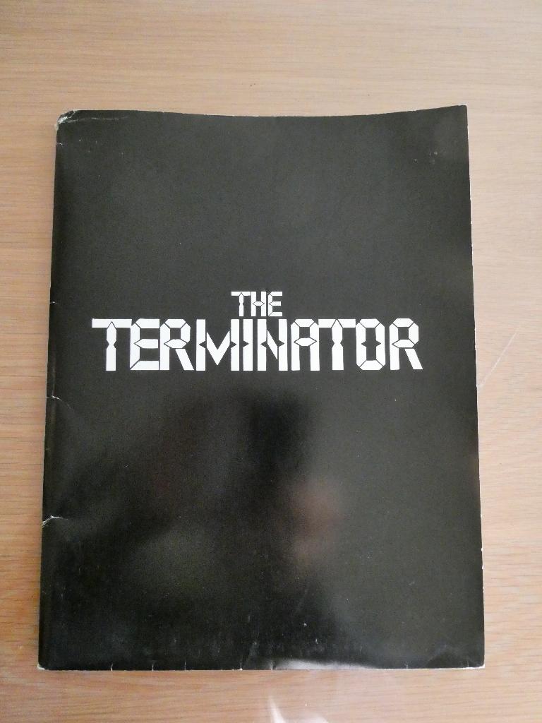 The Terminator press kit 1984, Ophalen of Verzenden