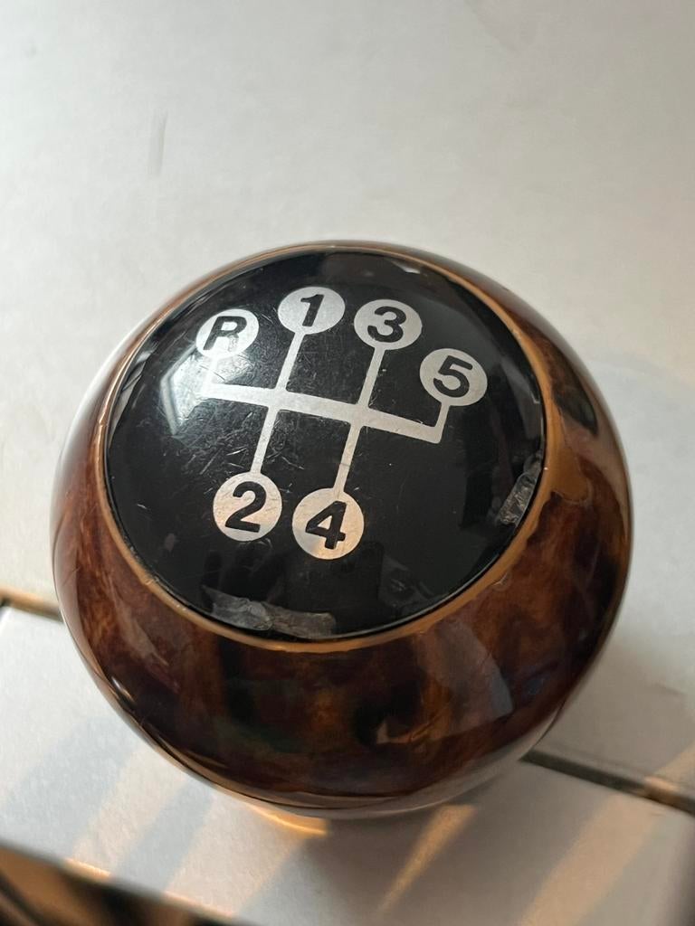 Jaren 90/00 houten Opel pookknop, Auto-onderdelen, Ophalen of Verzenden, Gebruikt, Opel