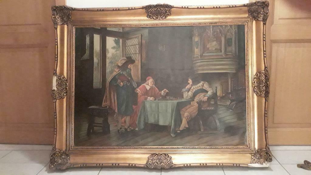 Schilderij Schevelenbosch, Enlèvement