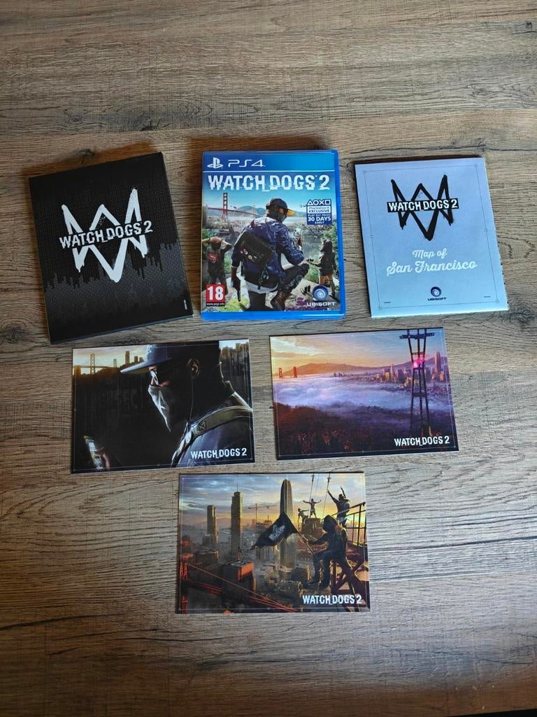 Watch dogs 2 deluxe edition ps4, Enlèvement ou Envoi, Comme neuf