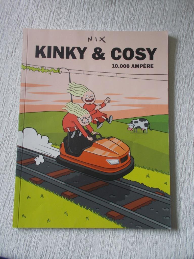 Cartoonist NIX - Kinky & Cosy - 10000 Ampére - uitgave 2010, Une BD, Enlèvement ou Envoi, Utilisé