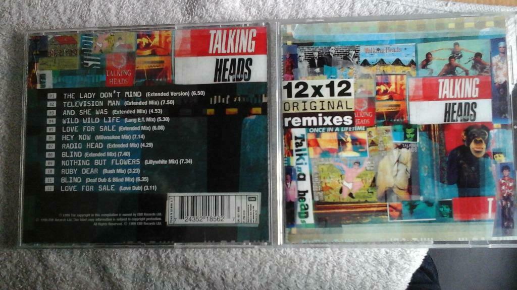 Talking heads CD "12x2 remix" met insert '99, Cd's en Dvd's, Ophalen of Verzenden