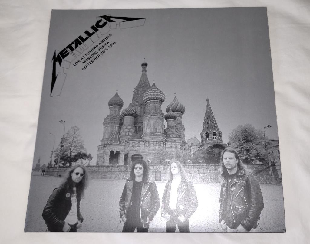New Metallica Moscow 1991 live dubbel vinyl, Cd's en Dvd's, Vinyl | Hardrock en Metal, Ophalen of Verzenden, Zo goed als nieuw