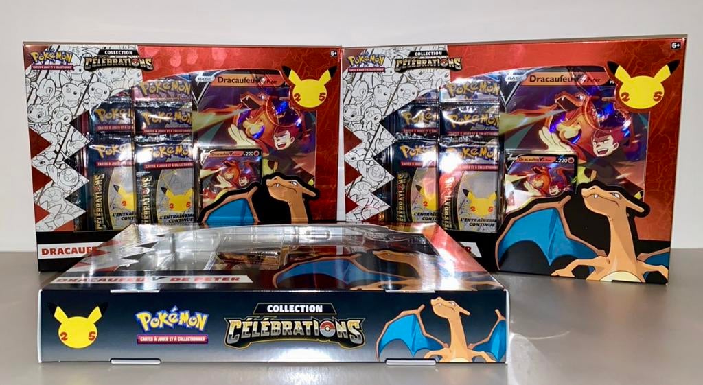 Coffret dracaufeu 25 ans