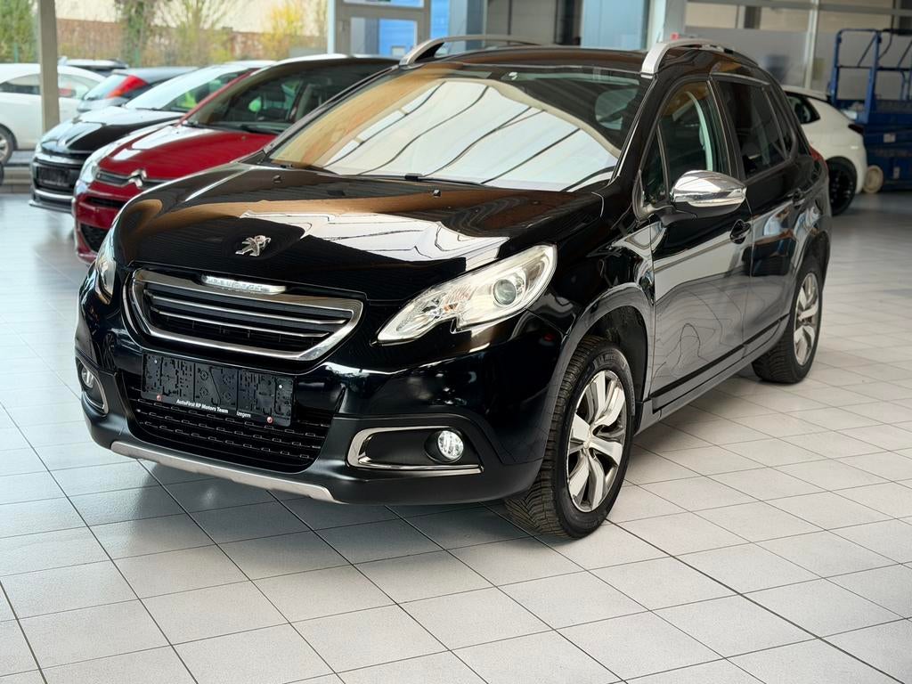 PEUGEOT 2008 1.2 VTi STYLE/ BENZINE/EURO6, Voorwielaandrijving, Stof, 1199 cc, Zwart