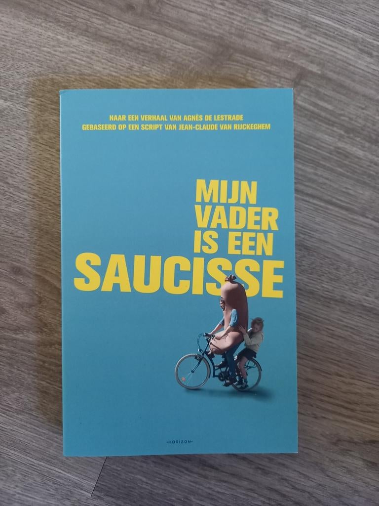 Agnes de Lestrade - Mijn vader is een saucisse nieuw, Nieuw, Ophalen of Verzenden, Agnes de Lestrade; Jean-Claude van Rijckeghem; Sarah Devos