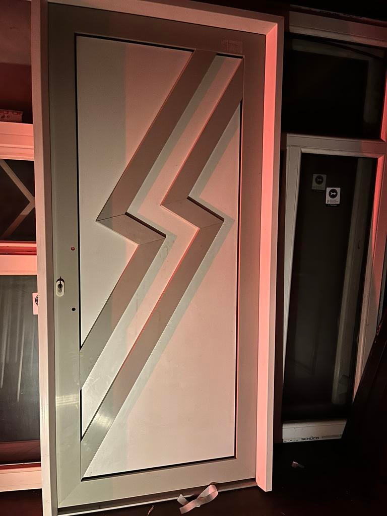Nouvelle porte PVC, Enlèvement, Comme neuf