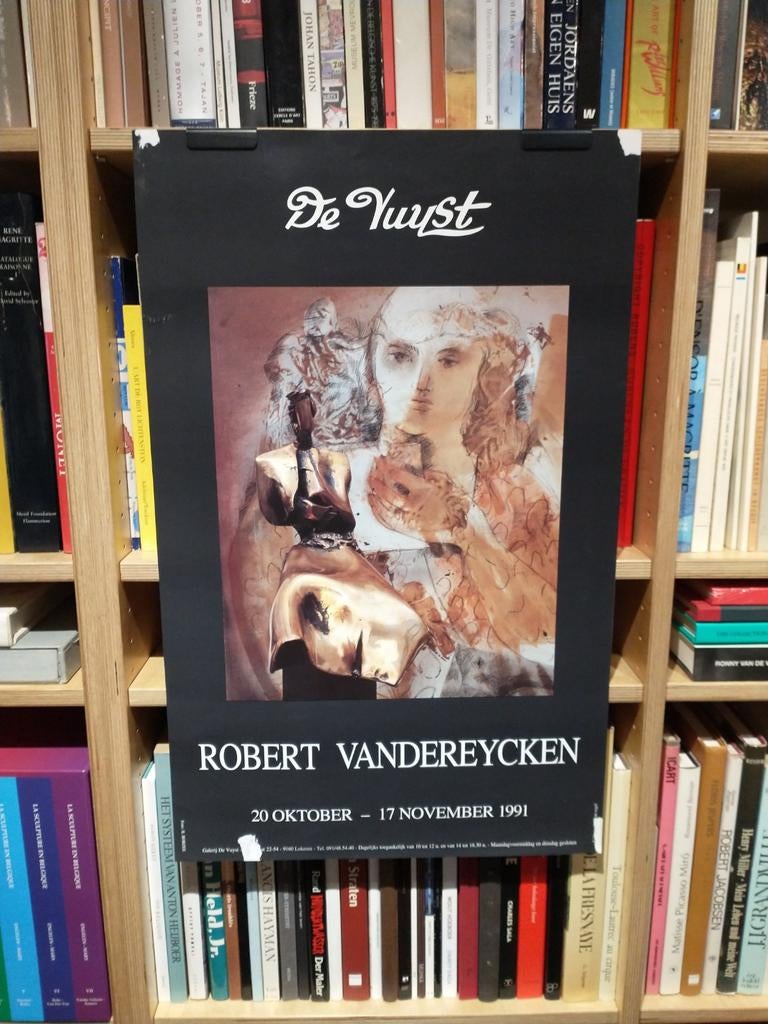 Robert Vandereycken affiche De Vuyst 1991, Enlèvement ou Envoi, Comme neuf